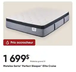 Dormez Vous Matelas Serta Perfect Sleeper Elite Cruise offer