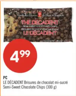 Pharmaprix PC Semi-Sweet Chocolate Chips offer