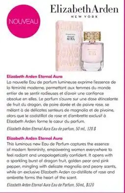 Pharmaprix Elizabeth Arden Eternal Aura Eau de Parfum offer