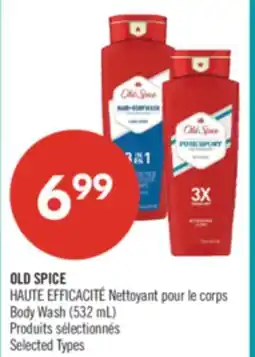 Pharmaprix OLD SPICE HAUTE EFFICACITÉ Body Wash offer