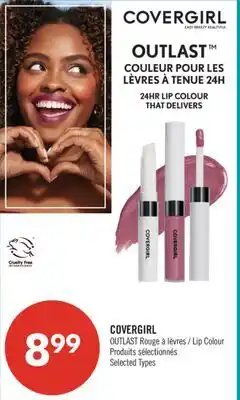 Pharmaprix COVERGIRL OUTLAST Lip Colour offer