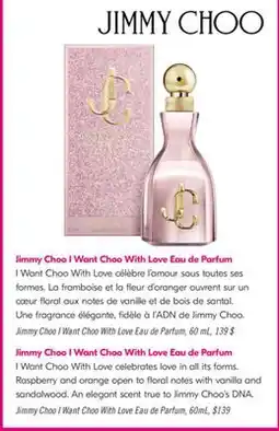 Pharmaprix Jimmy Choo I Want Choo With Love Eau de Parfum offer