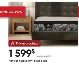 Dormez Vous Matelas Kingsdown Studio Brio offer
