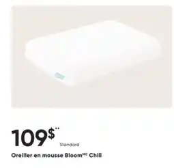 Dormez Vous Oreiller en mousse BloomMC Chill offer