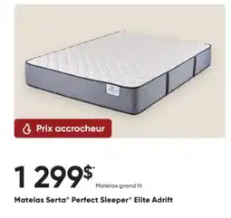 Dormez Vous Matelas Serta Perfect Sleeper Elite Adrift offer
