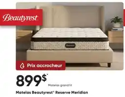Dormez Vous Matelas Beautyrest Reserve Meridian offer