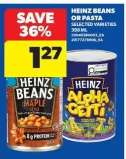Real Canadian Superstore Heinz Beans or Pasta offer