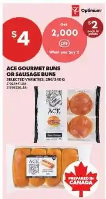 Real Canadian Superstore ACE Gourmet Buns or Sausage Buns offer