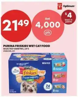 Real Canadian Superstore Purina Friskies Wet Cat Food offer