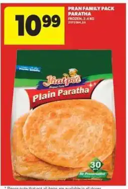 Real Canadian Superstore Pran Family Pack Paratha offer