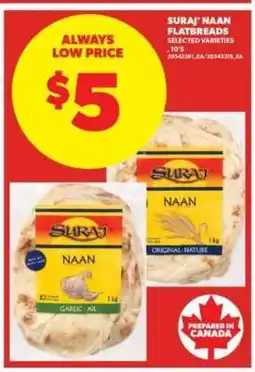 Real Canadian Superstore Suraj Naan Flatbreads offer