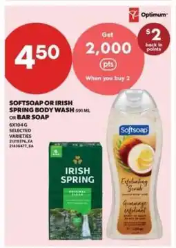 Real Canadian Superstore Softsoap or Irish Spring offer