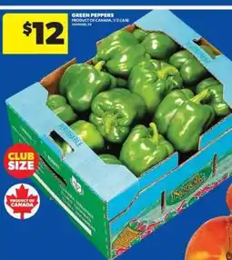 Real Canadian Superstore GREEN PEPPERS offer