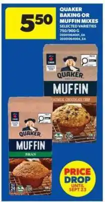 Real Canadian Superstore Quaker Baking or Muffin Mixes offer