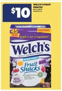 Real Canadian Superstore Welch's Fruit Snacks offer