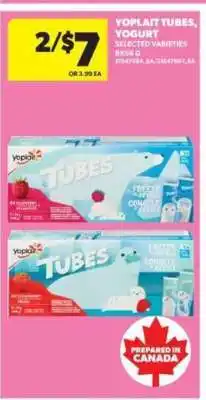 Real Canadian Superstore Yoplait Tubes Yogurt offer