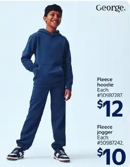 Walmart George Fleece hoodie offer