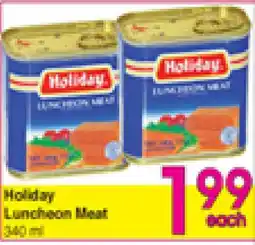 Danforth Food Market Holiday Luncheon Meat offer
