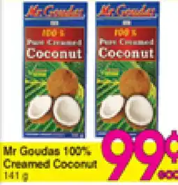 Danforth Food Market Mr Goudas 100% Creamed Coconut offer
