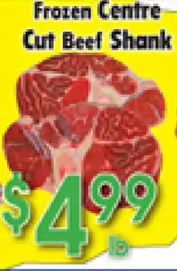 Danforth Food Market Frozen Centre Cut Beef Shank offer