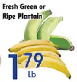 Danforth Food Market Fresh Green or Ripe Plantain offer