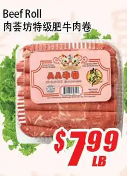 WinCo Food Mart Beef Roll offer