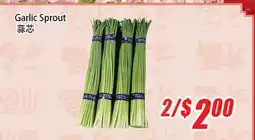 WinCo Food Mart Garlic Sprout offer