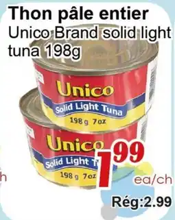 Marche C&T Unico Brand solid light tuna offer
