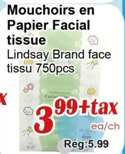 Marche C&T Mouchoirs en Papier Facial tissue offer