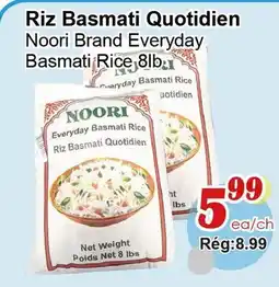 Marche C&T Noori Brand Everyday Basmati Rice offer