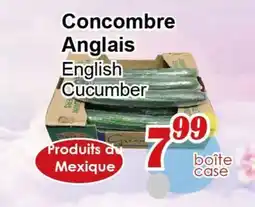 Marche C&T Concombre Anglais offer