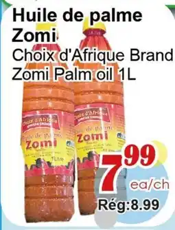 Marche C&T Zomi Palm oil offer