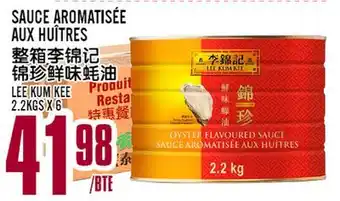 Marché Lian Tai SAUCE AROMATISÉE AUX HUÎTRES offer