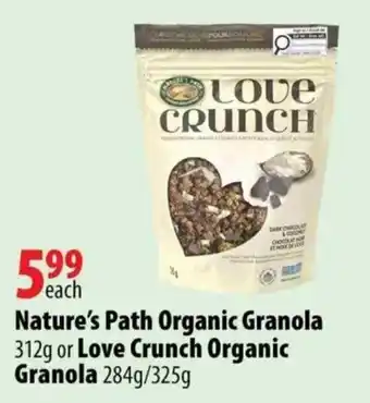 Nature's Path Organic Granola