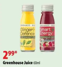 London Drugs Greenhouse Juice offer