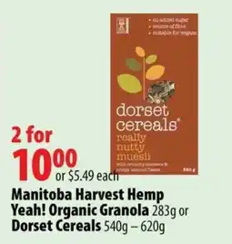London Drugs Dorset Cereals Really Nutty Muesli offer