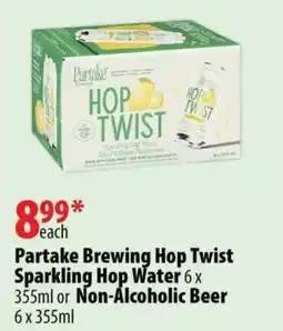 London Drugs Partake Brewing Hop Twist Sparkling Hop Water offer