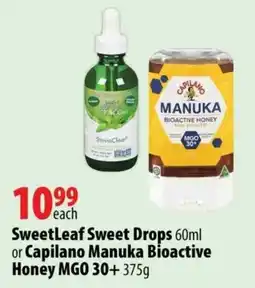 London Drugs Sweetleaf sweet drops offer