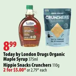 London Drugs Today by London Drugs Organic Maple Syrup offer