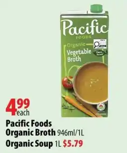 London Drugs Pacific Foods Organic Broth offer