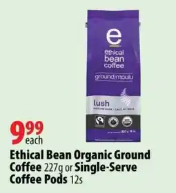 London Drugs Ethical Bean Organic Ground Coffee offer