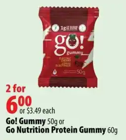 London Drugs Go! Gummy offer