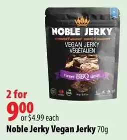 London Drugs Noble Jerky Vegan Jerky offer