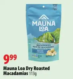London Drugs Mauna Loa Dry Roasted Macadamias offer
