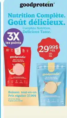 Jean Coutu Boisson tout-en-un offer