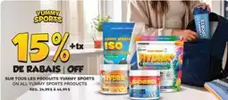 Jean Coutu ALL YUMMY SPORTS PRODUCTS offer