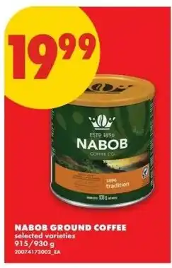 No Frills Nabob ground coffee offer
