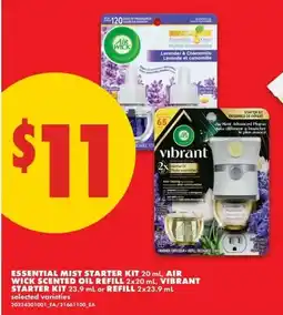 No Frills Air Wick essential mist starter kit offer