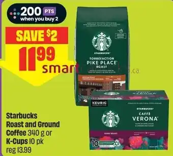 Starbucks Roast and Ground Coffee