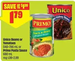 FreshCo Unico Beans or Tomatoes offer